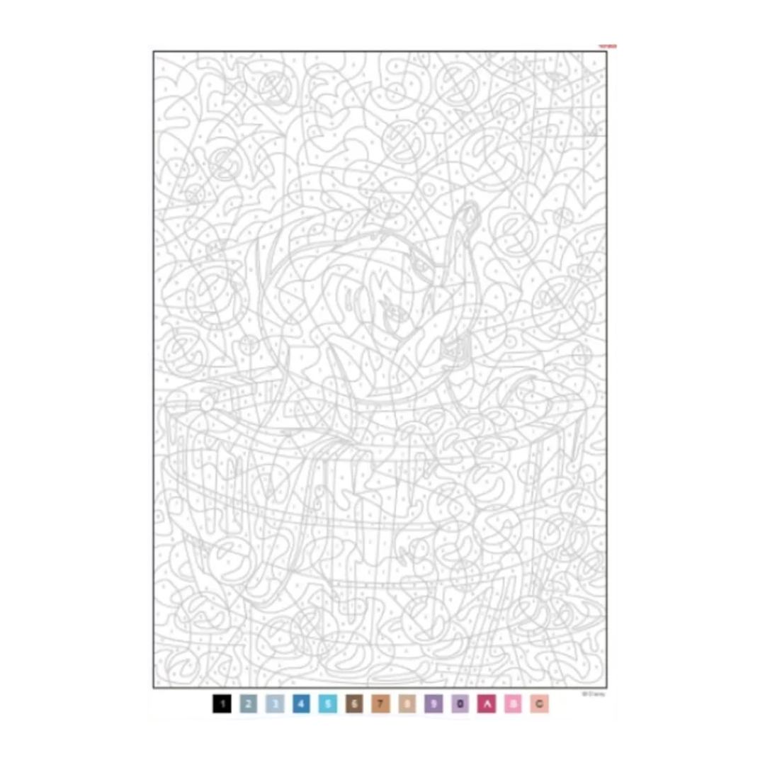 Coloriages mystères Disney Grands classiques 9