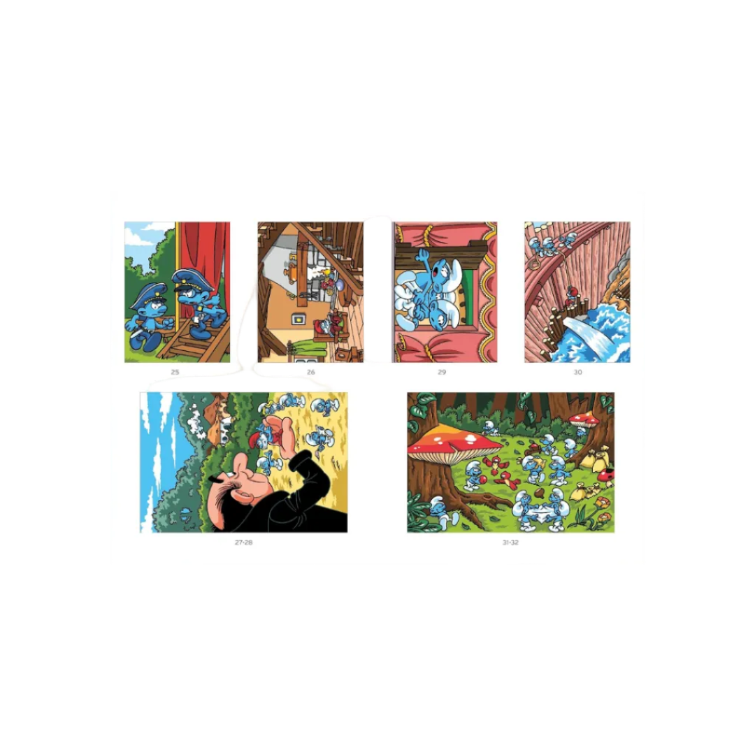 Coloriages mystères - Schtroumpfs Tome 2