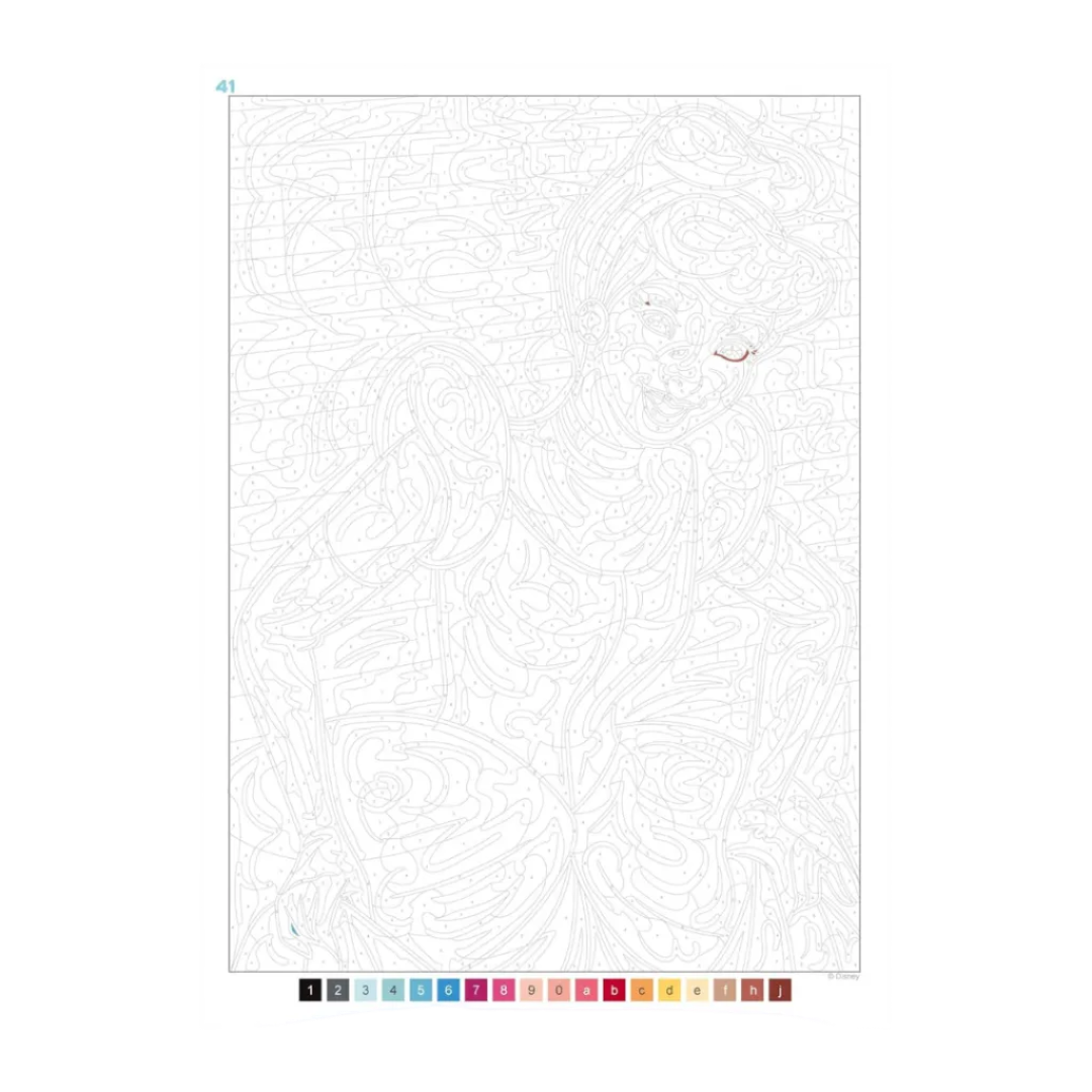 Coloriages mystères Disney Princesses: Coloriez les chiffres et découvrez l'image