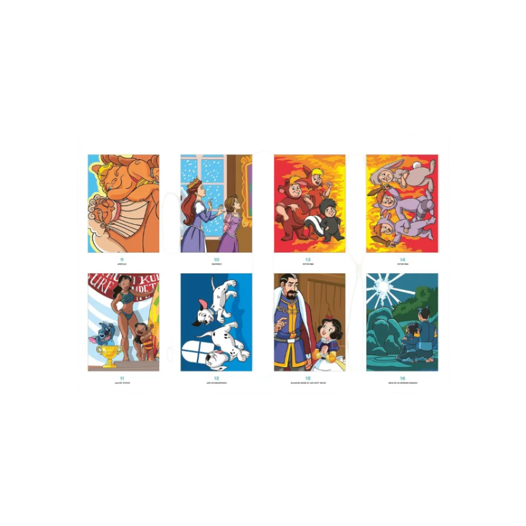 Coloriages mystères Disney - Famille