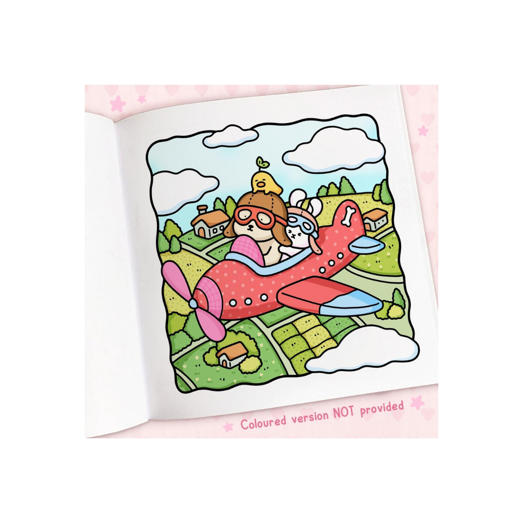 Cozy Cuties: A Cute and Comfy Colouring Book (Coco Wyo)