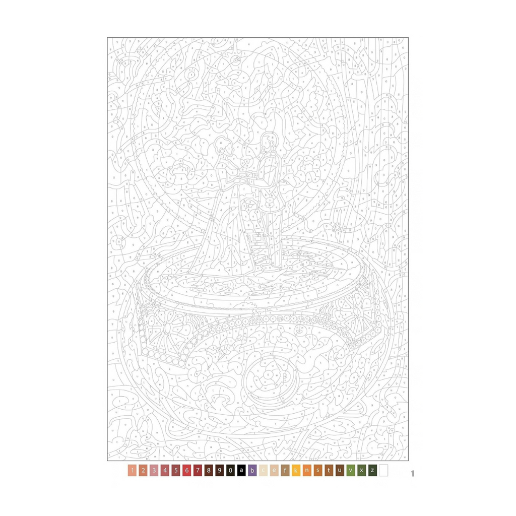 Coloriages Mystères Disney - Spécial film : Anastasia: Colorie les chiffres et découvre l'image