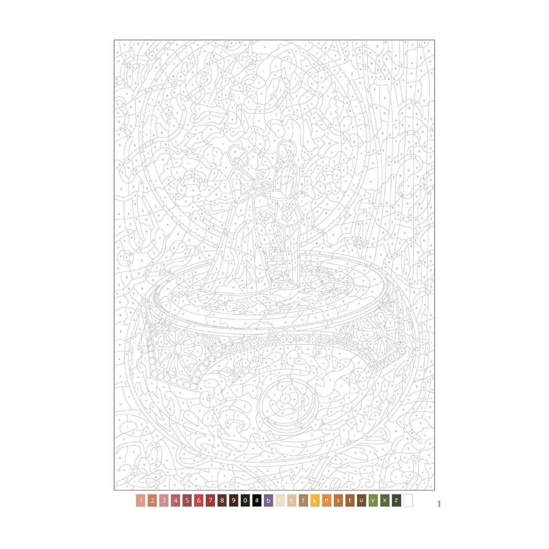 Coloriages Mystères Disney - Spécial film : Anastasia: Colorie les chiffres et découvre l'image