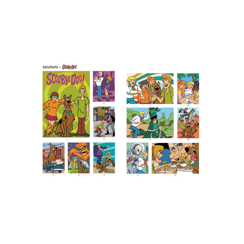 Coloriages mystères - Scooby-Doo