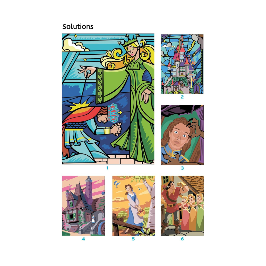 Coloriages Mystères Disney - Spécial film : La Belle et la Bête