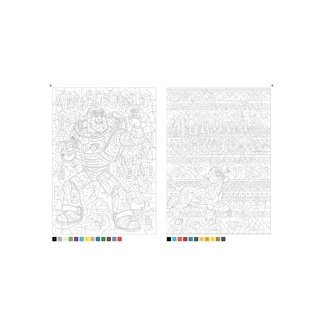Coloriages mystères Disney - Messages mystères