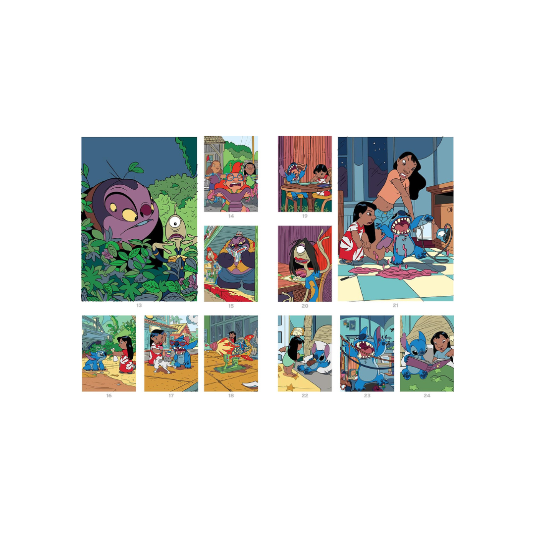 Coloriages au numéro - Stitch: Colorie les chiffres et découvre l'image