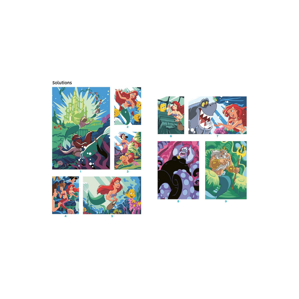 Coloriages Mystères Disney - Spécial film : La Petite Sirène