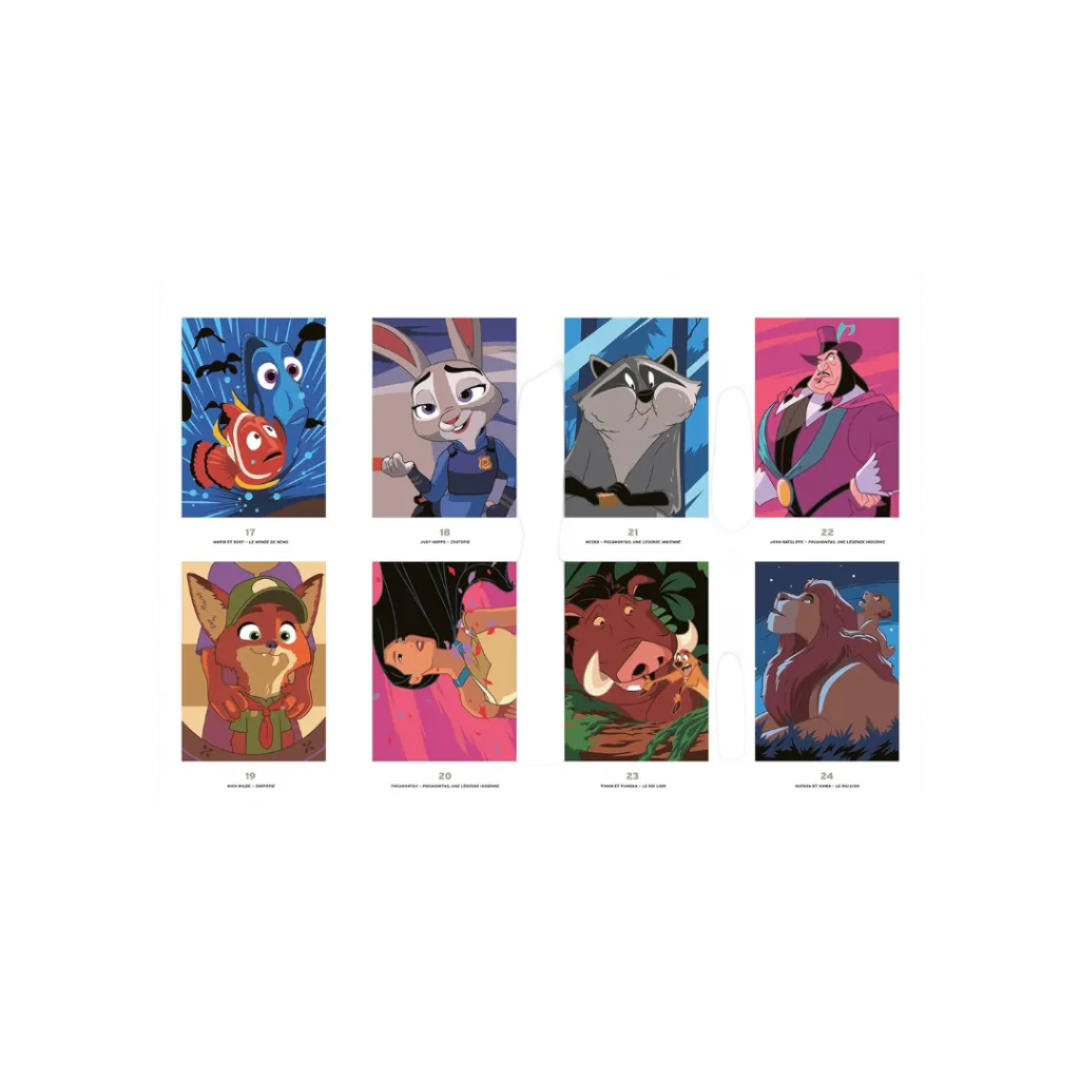 Coloriages mystères Disney - Grands classiques Spécial débutants