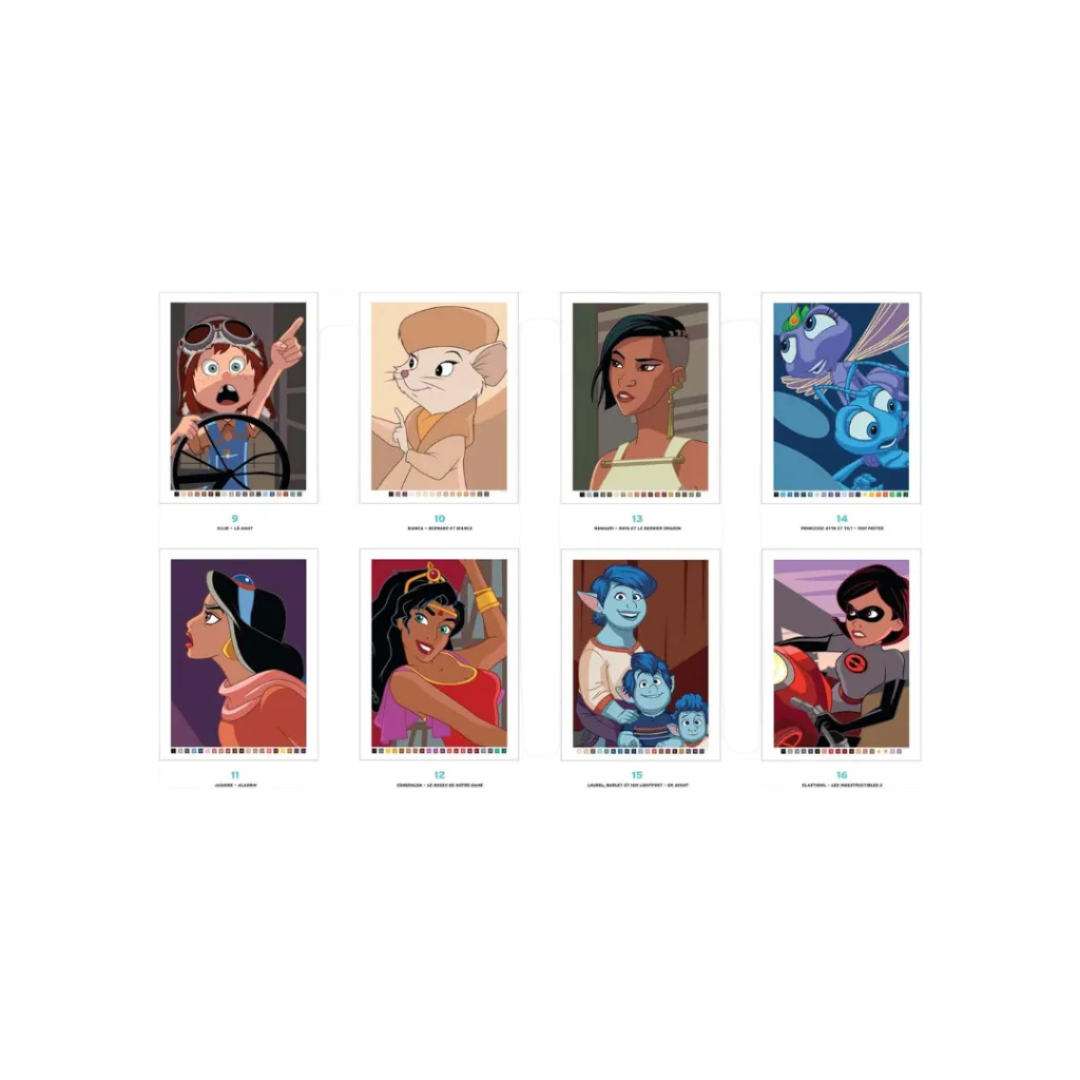 Coloriages mystères Disney - Girl Power