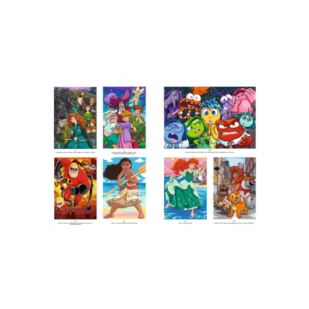 Coloriages mystères Disney - Très grands classiques: Colorie les chiffres et découvre l'image