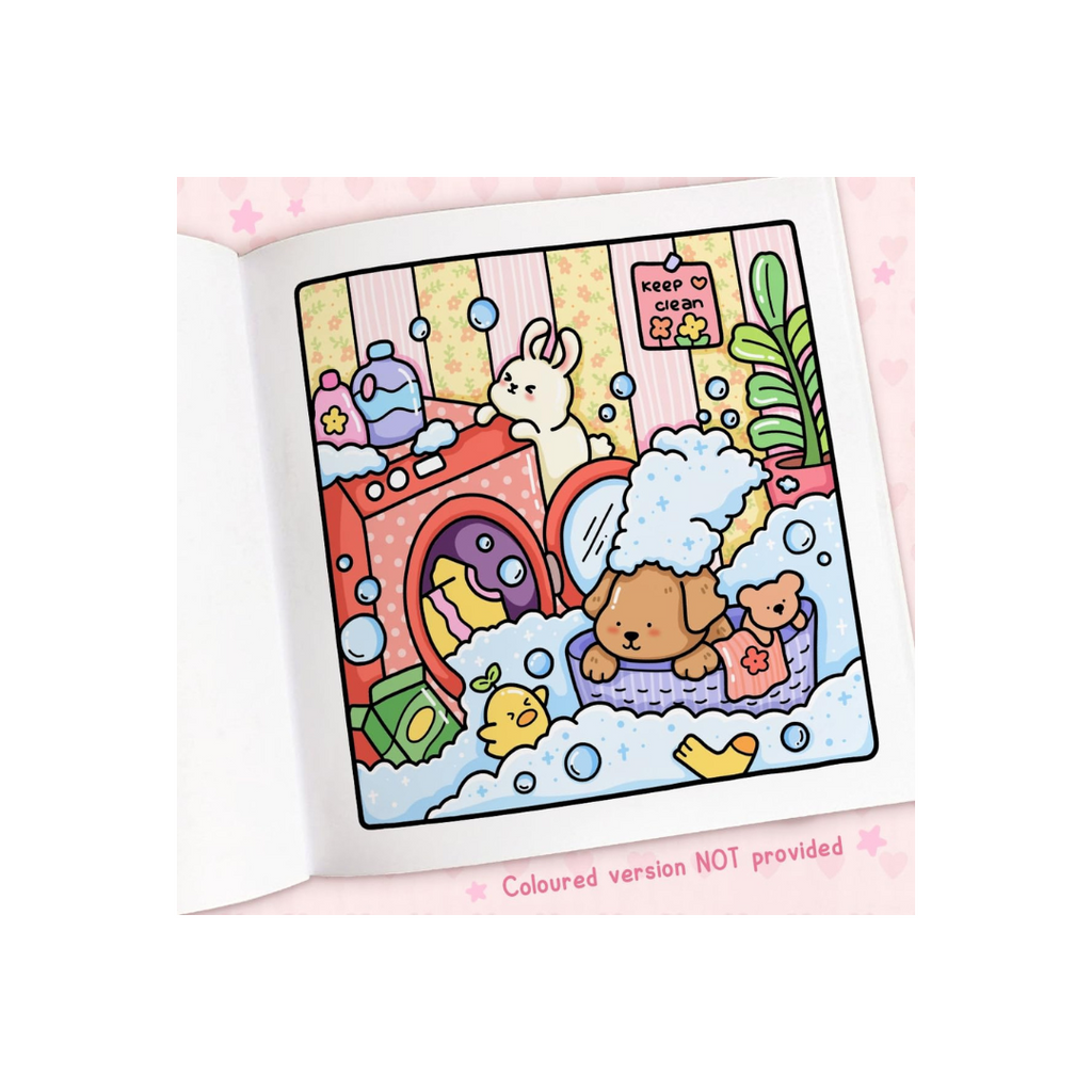 Cozy Cuties: A Cute and Comfy Colouring Book (Coco Wyo)