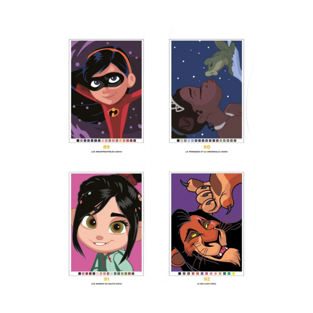 Coloriages mystères Grands classiques Disney Best of