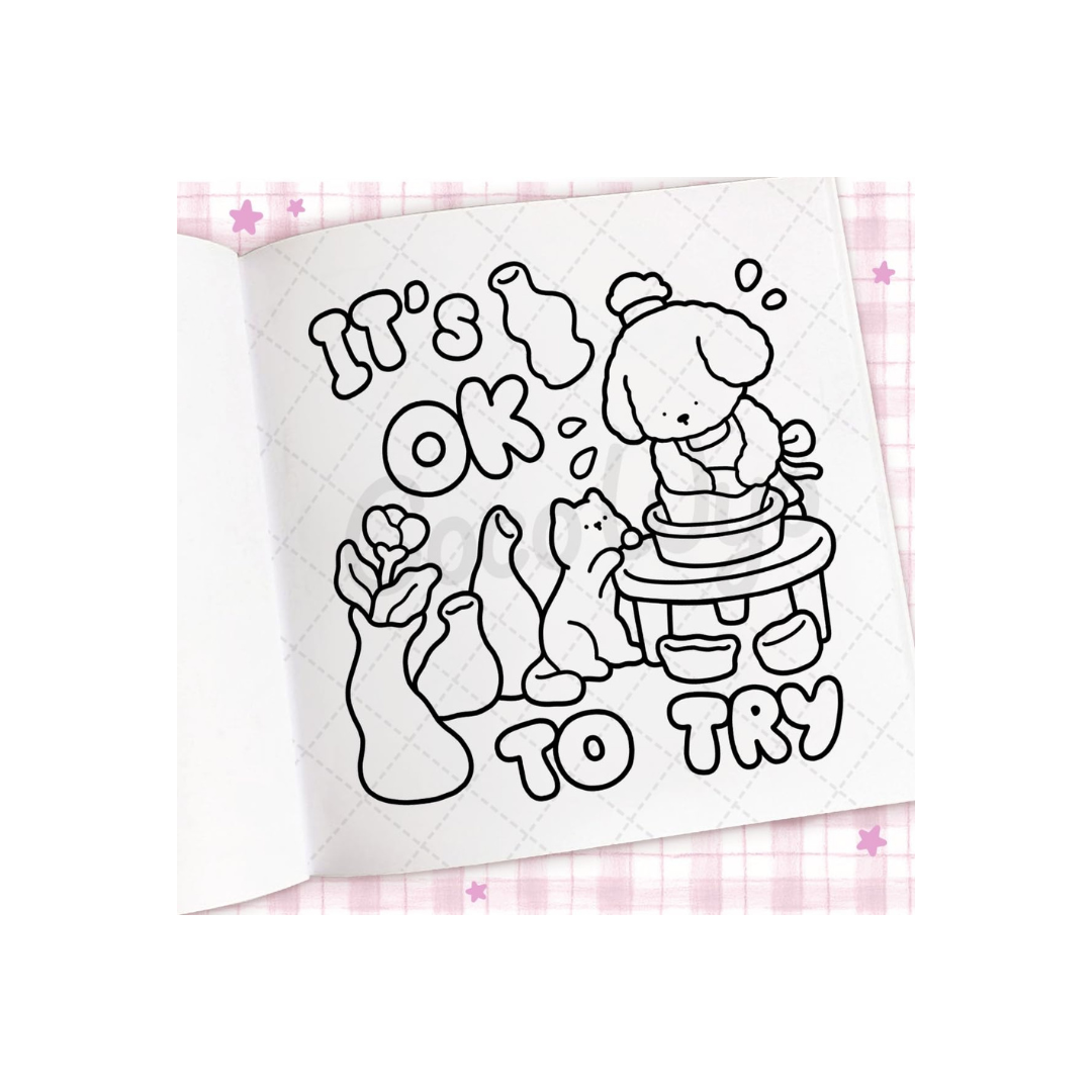 Cozy Vibes: A cozy and comfy colouring book (Coco Wyo)