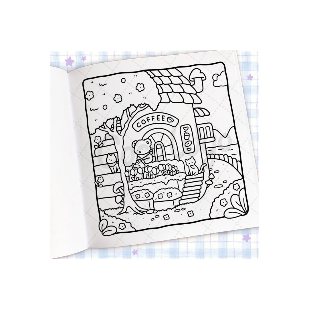 Cozy Corner: A Calm and Comforting Colouring Book (Coco Wyo)
