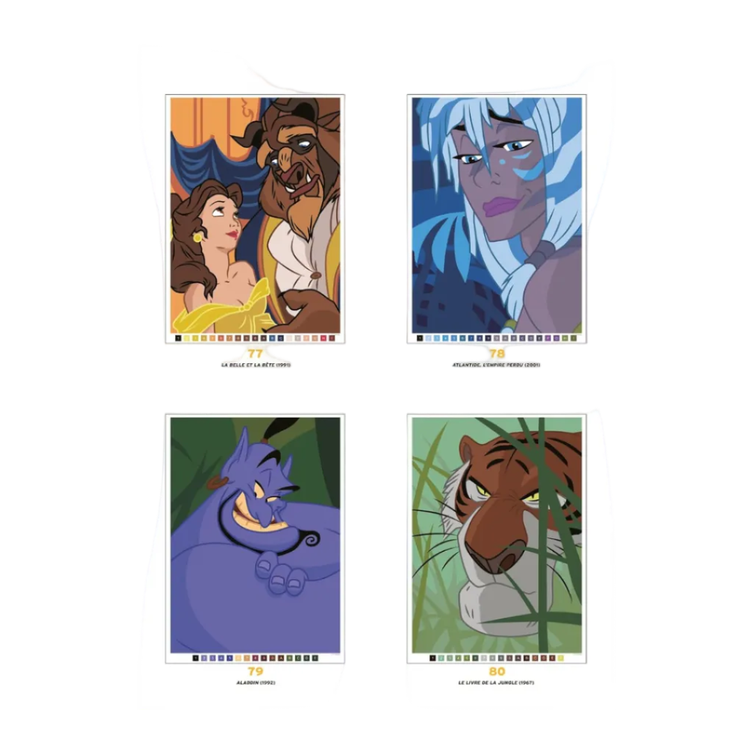 Coloriages mystères Grands classiques Disney Best of