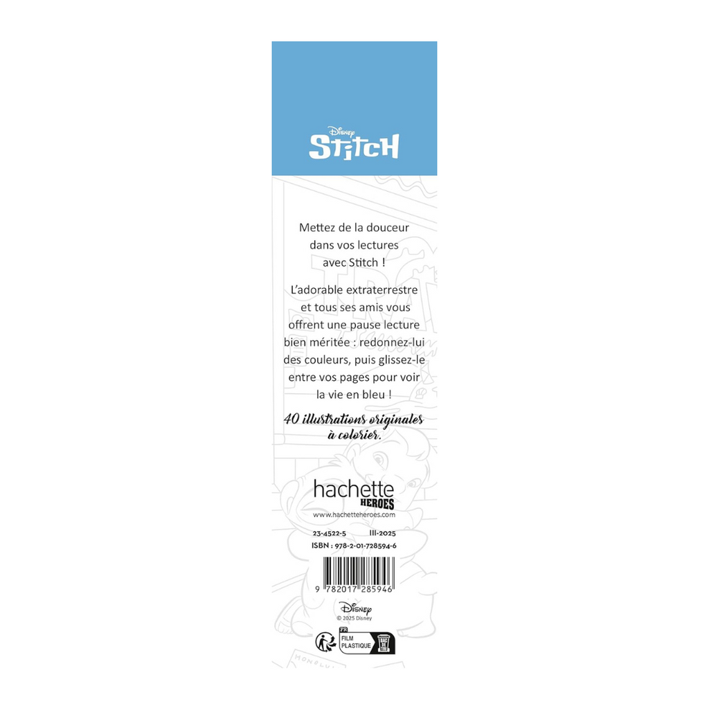 Marque-pages Disney Stitch