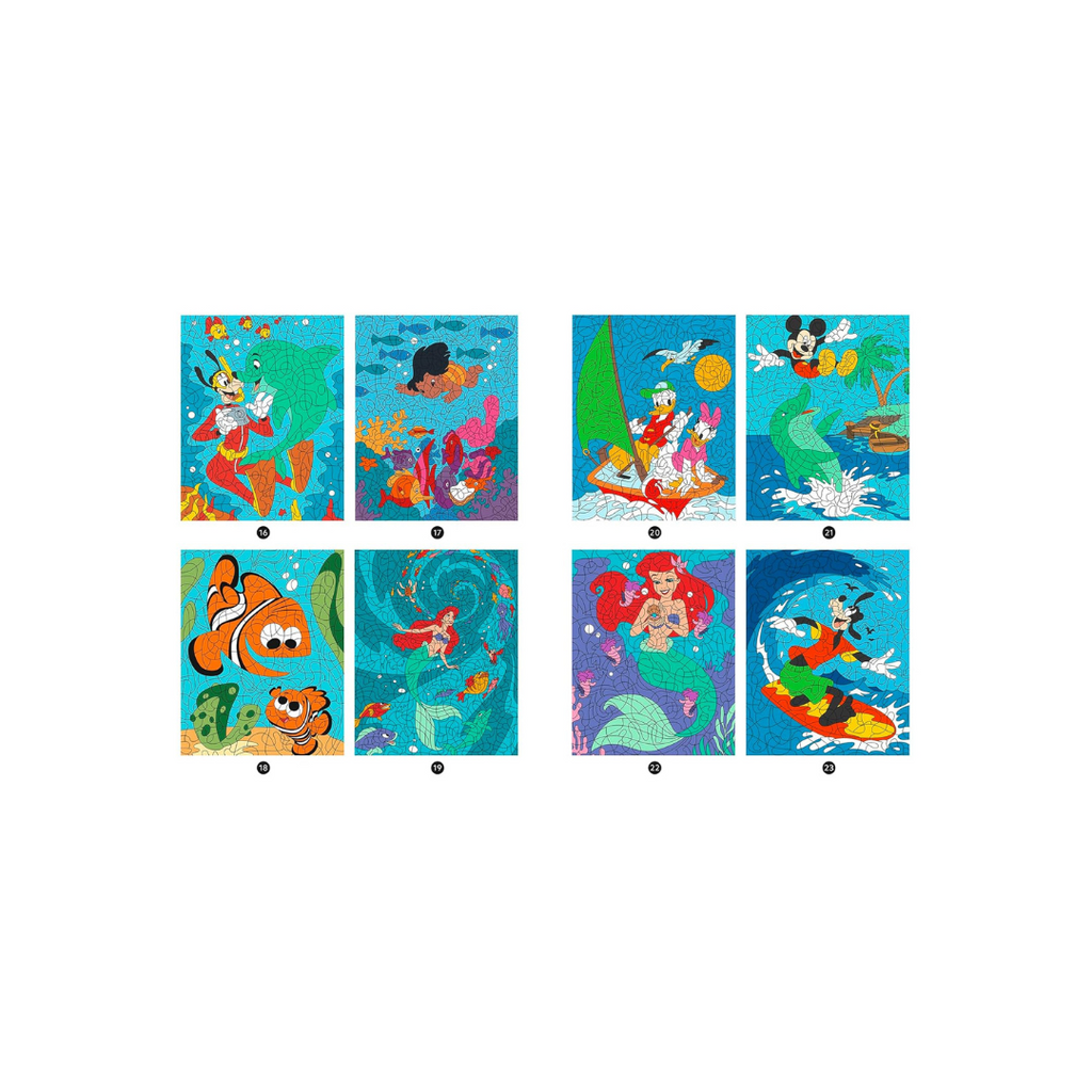 DISNEY - Mes Coloriages Magiques - Mystères (7+) - La Mer