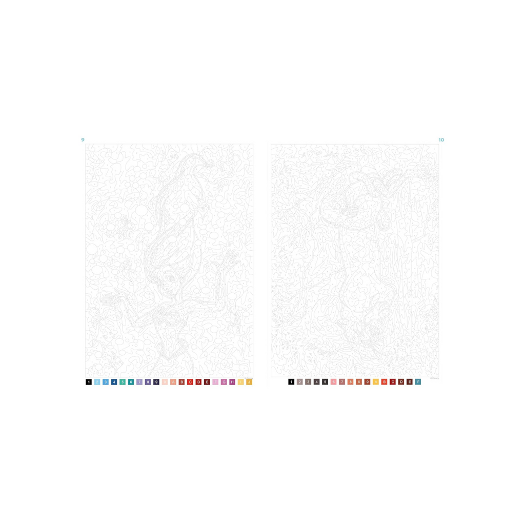 Coloriages mystères Disney - Nature