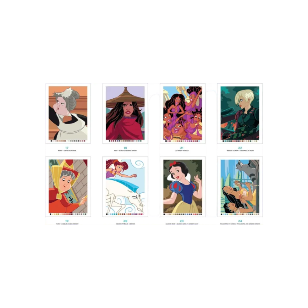 Coloriages mystères Disney - Girl Power