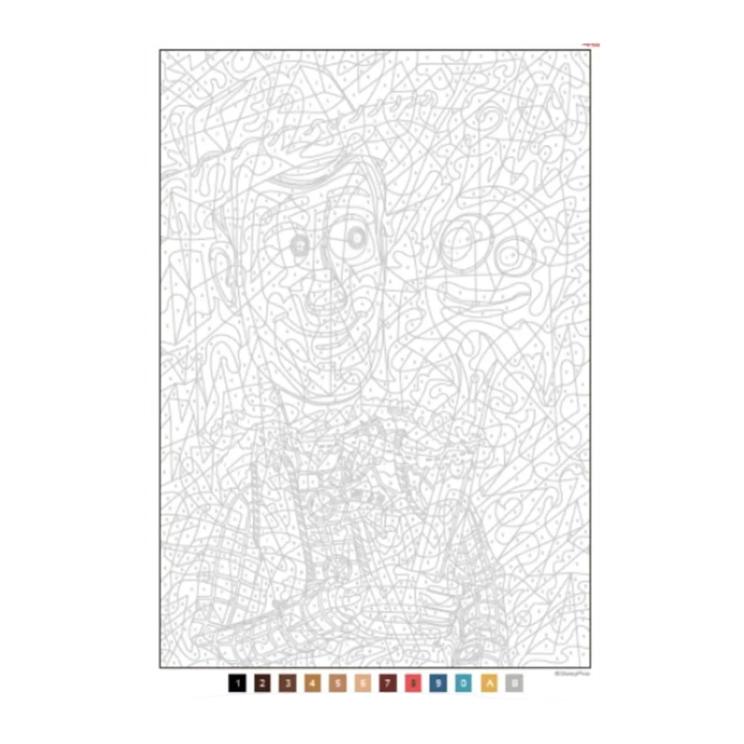 Coloriages mystères Disney Grands classiques 9