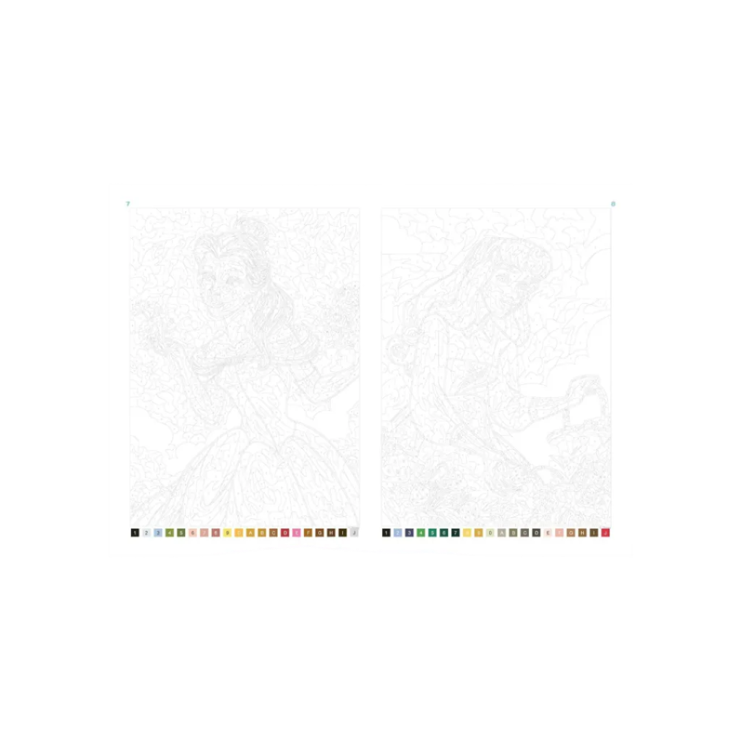 Coloriages mystères Disney - Saisons