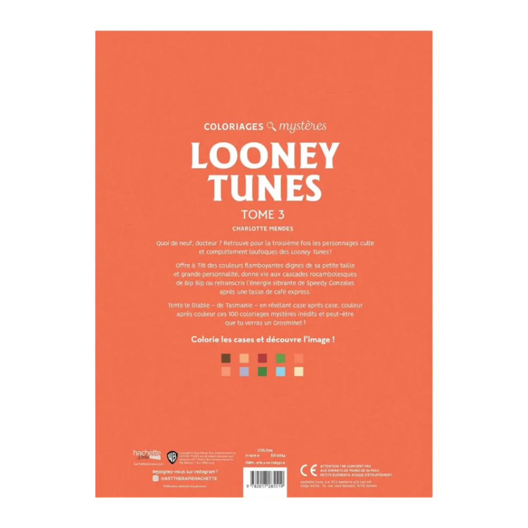 Coloriages mystères - Looney Tunes T3