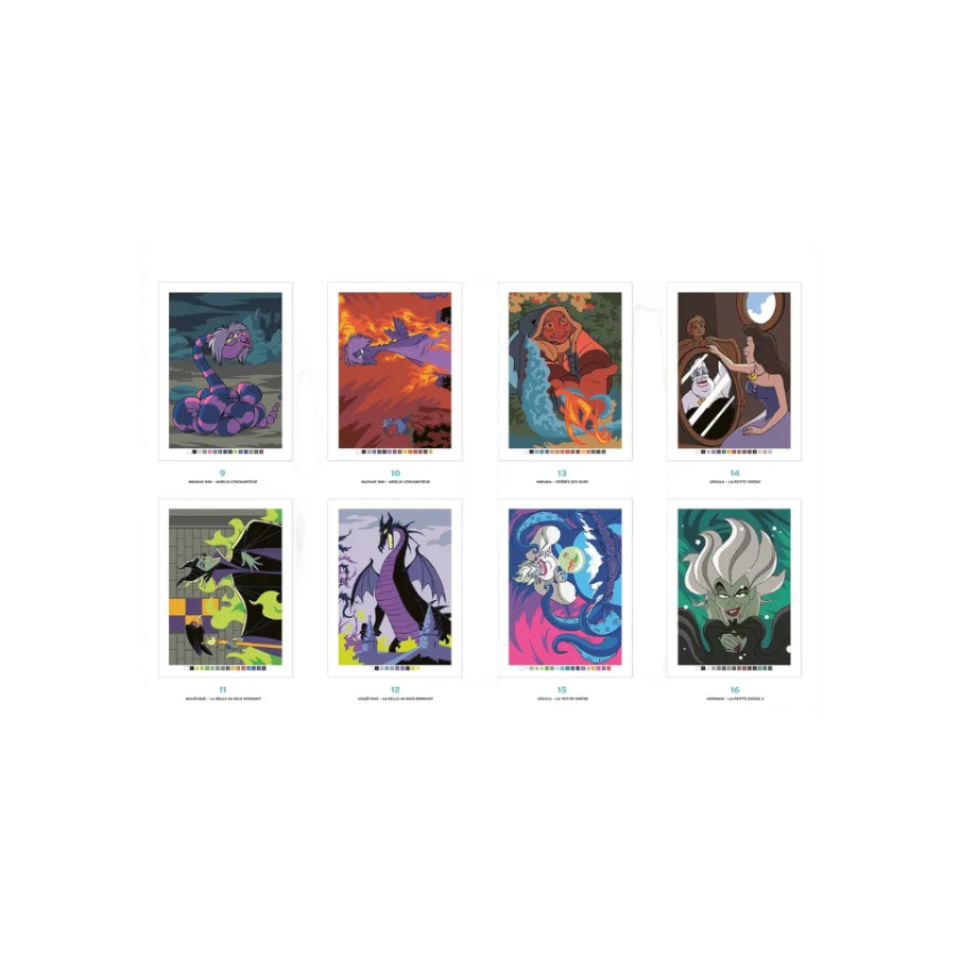 Coloriages Mystères Disney - Fées, sorciers et magiciens