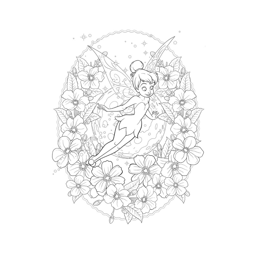 Coloriage Disney Les Fées - La Magie des fées