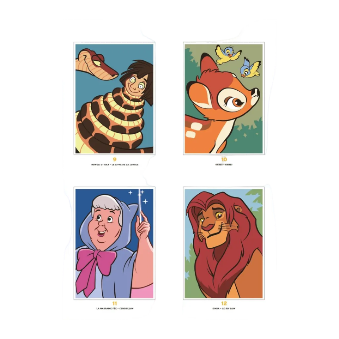 Coloriages mystères Disney - Portraits