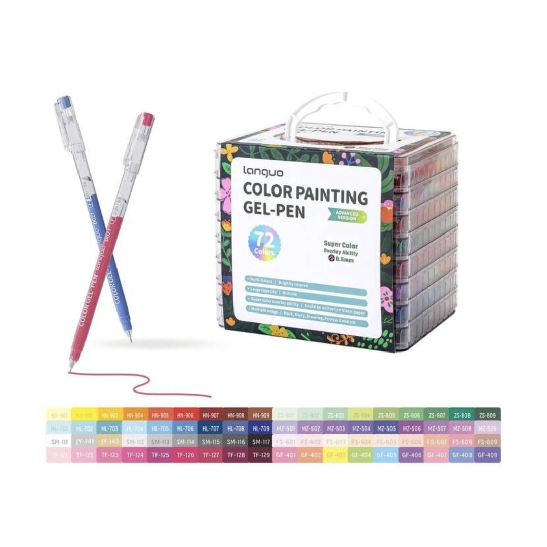 Languo Gel Pen Set 72 pcs