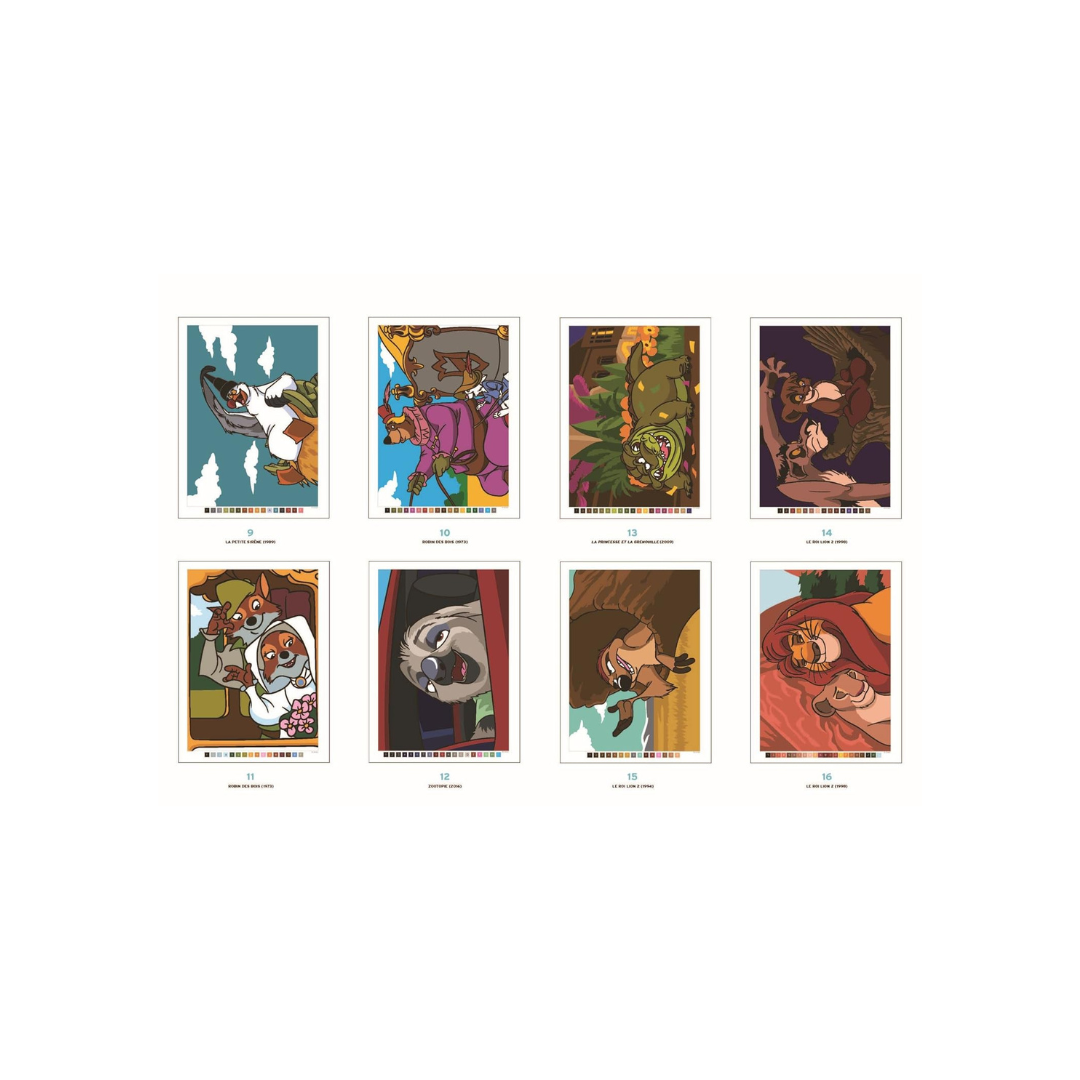 Coloriages mystères Disney - Bestiaire