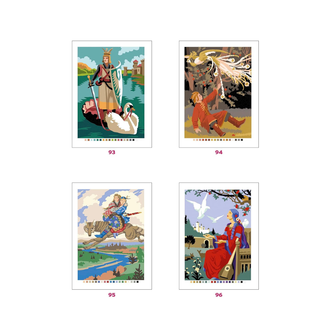 Coloriages mystères - Contes de fées