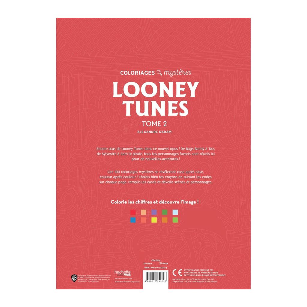 Coloriages mystères - Looney Tunes T2