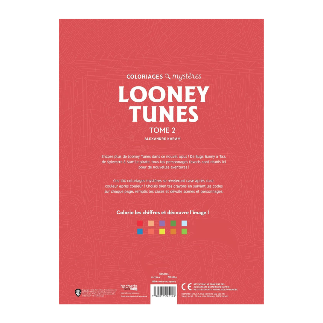 Coloriages mystères - Looney Tunes T2