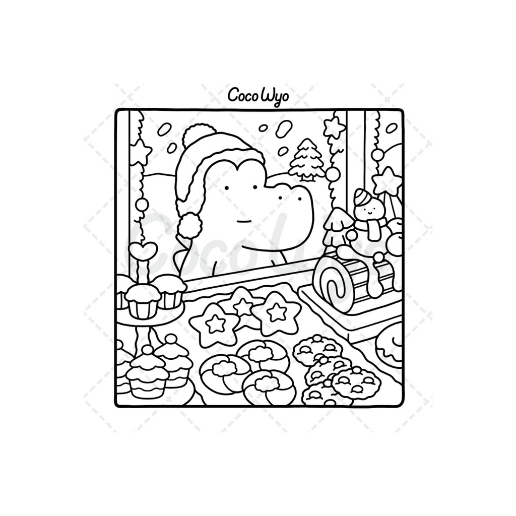 Comfy Days: Coloring Book for Adults and Teens Featuring Super Cute Animal Characters in Cozy Hygge Moments for Relaxation