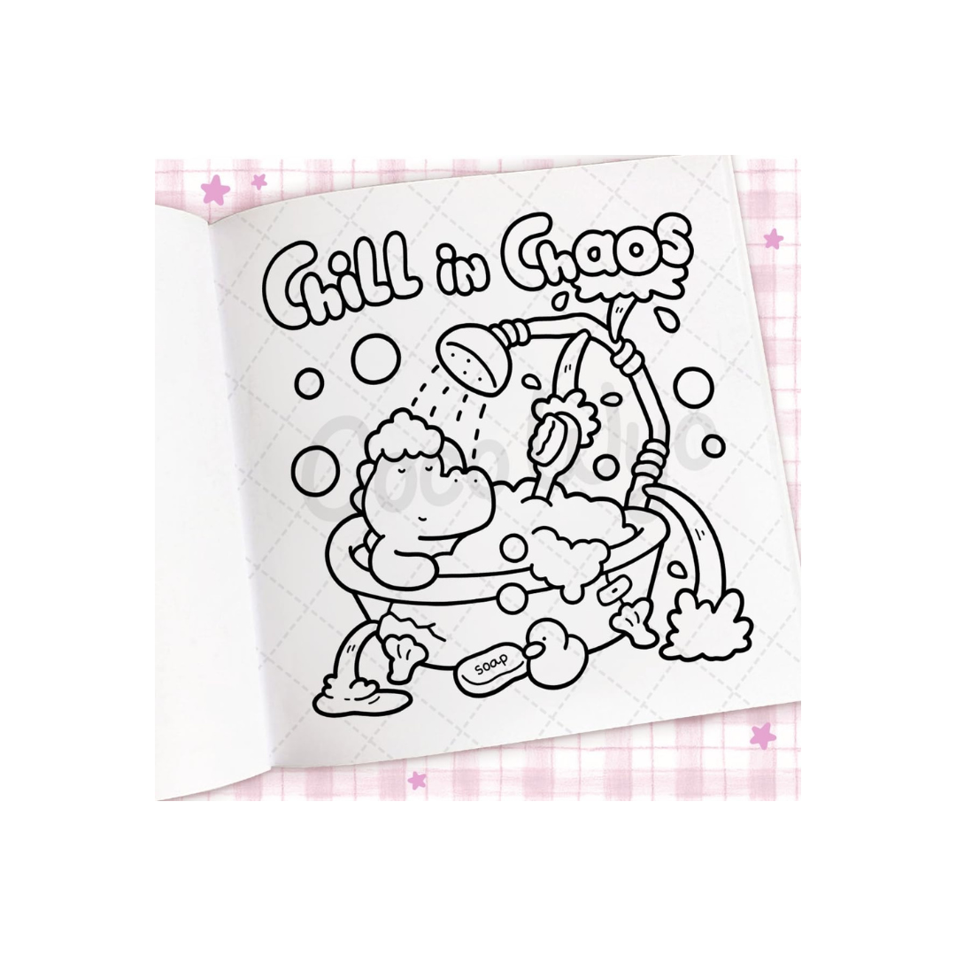 Cozy Vibes: A cozy and comfy colouring book (Coco Wyo)