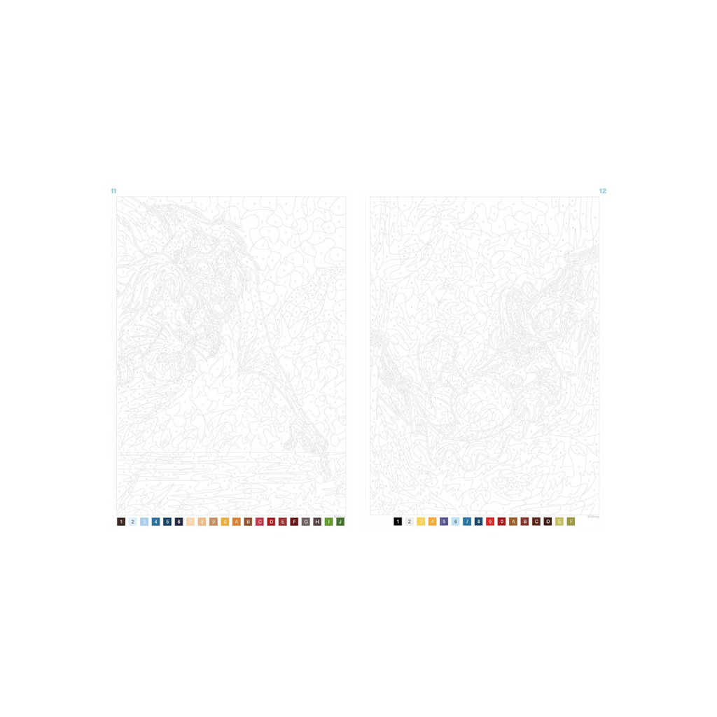 Coloriages mystères Disney - Nature