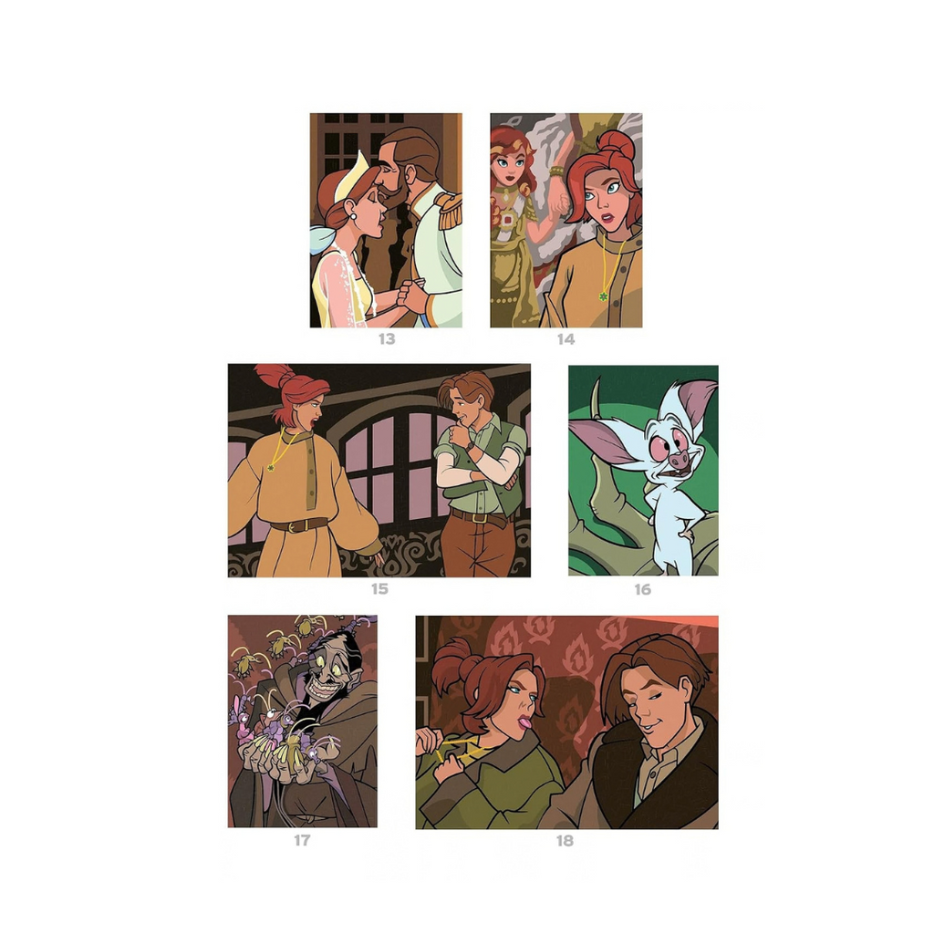 Coloriages Mystères Disney - Spécial film : Anastasia: Colorie les chiffres et découvre l'image