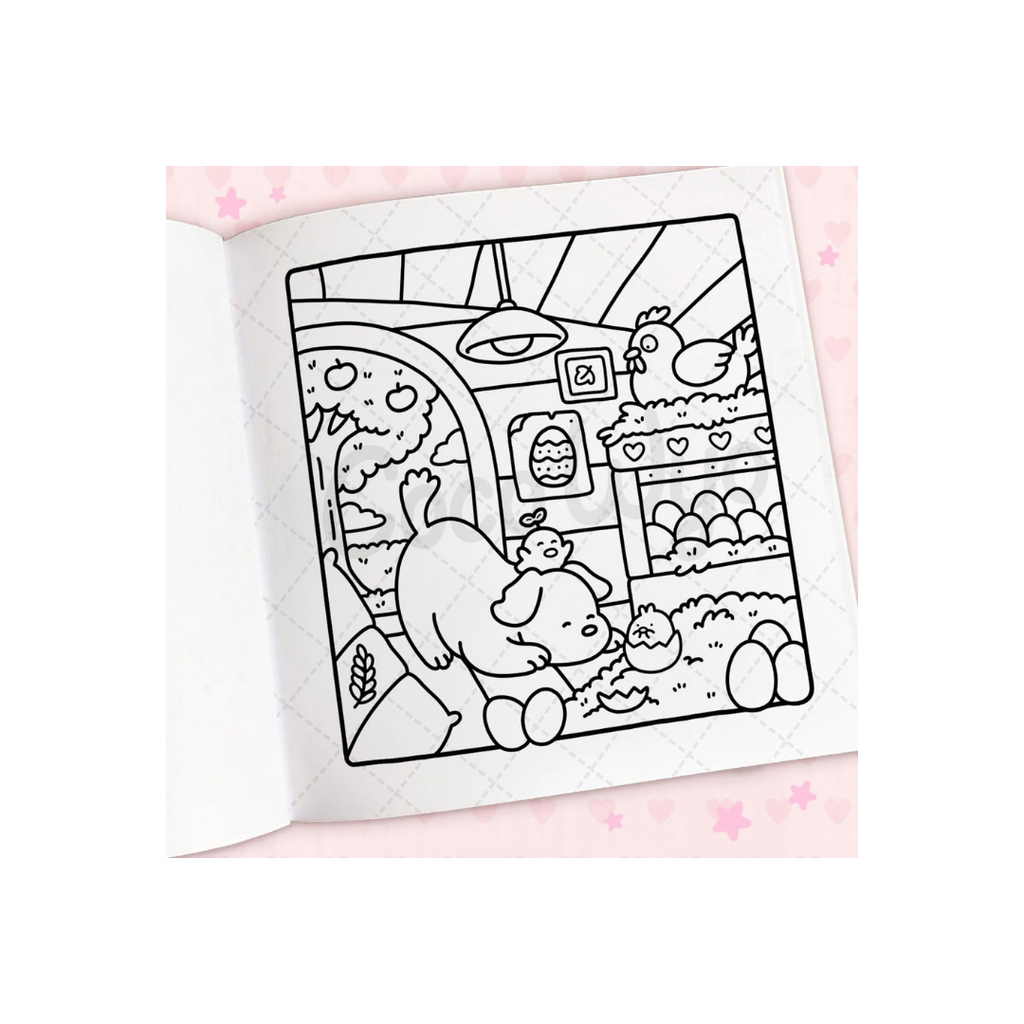 Cozy Cuties: A Cute and Comfy Colouring Book (Coco Wyo)