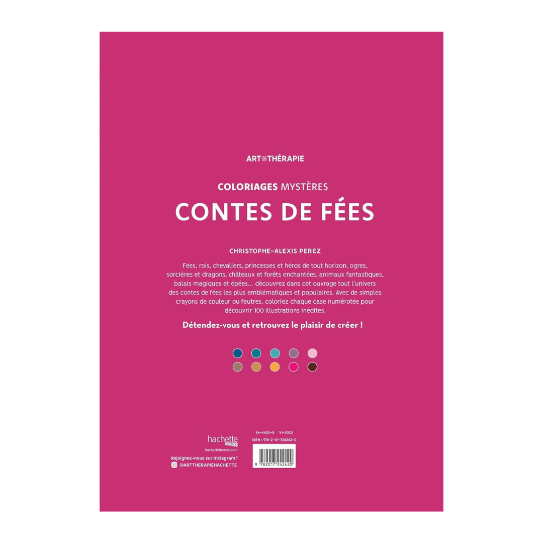 Coloriages mystères - Contes de fées