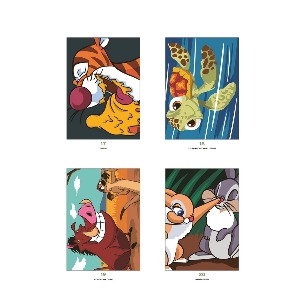 Coloriages mystères Disney - Best of Bestiaire