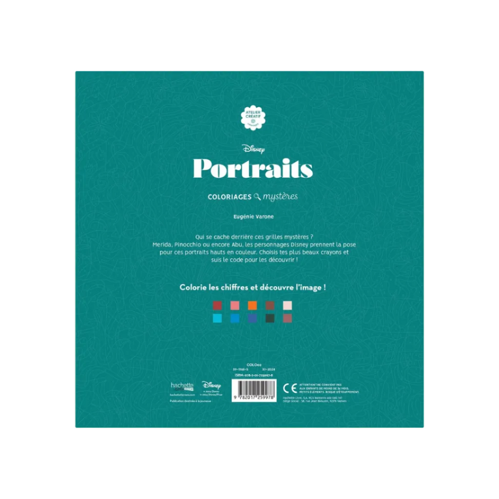 Grand carré Mystères Portraits Paperback