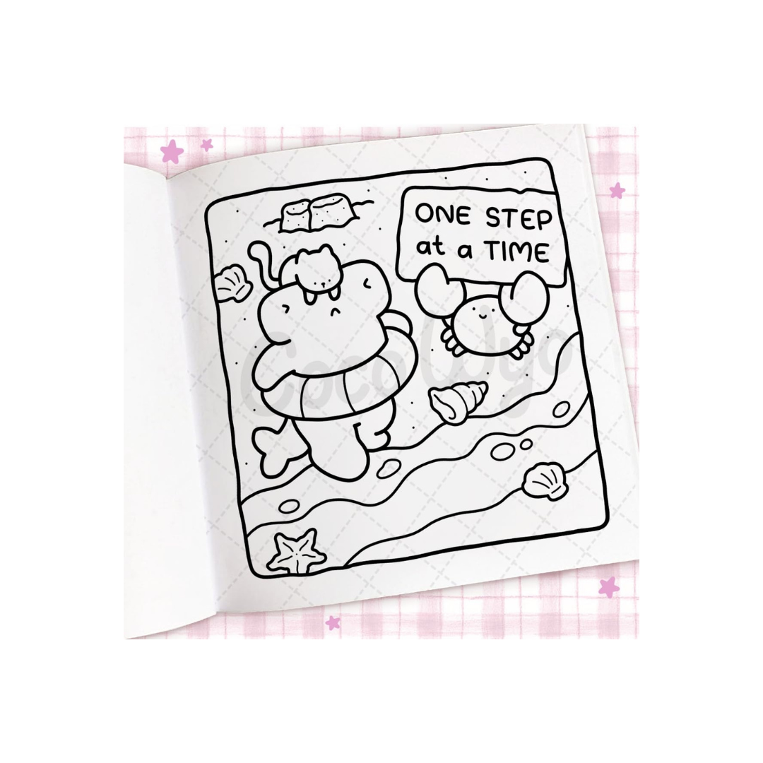 Cozy Vibes: A cozy and comfy colouring book (Coco Wyo)
