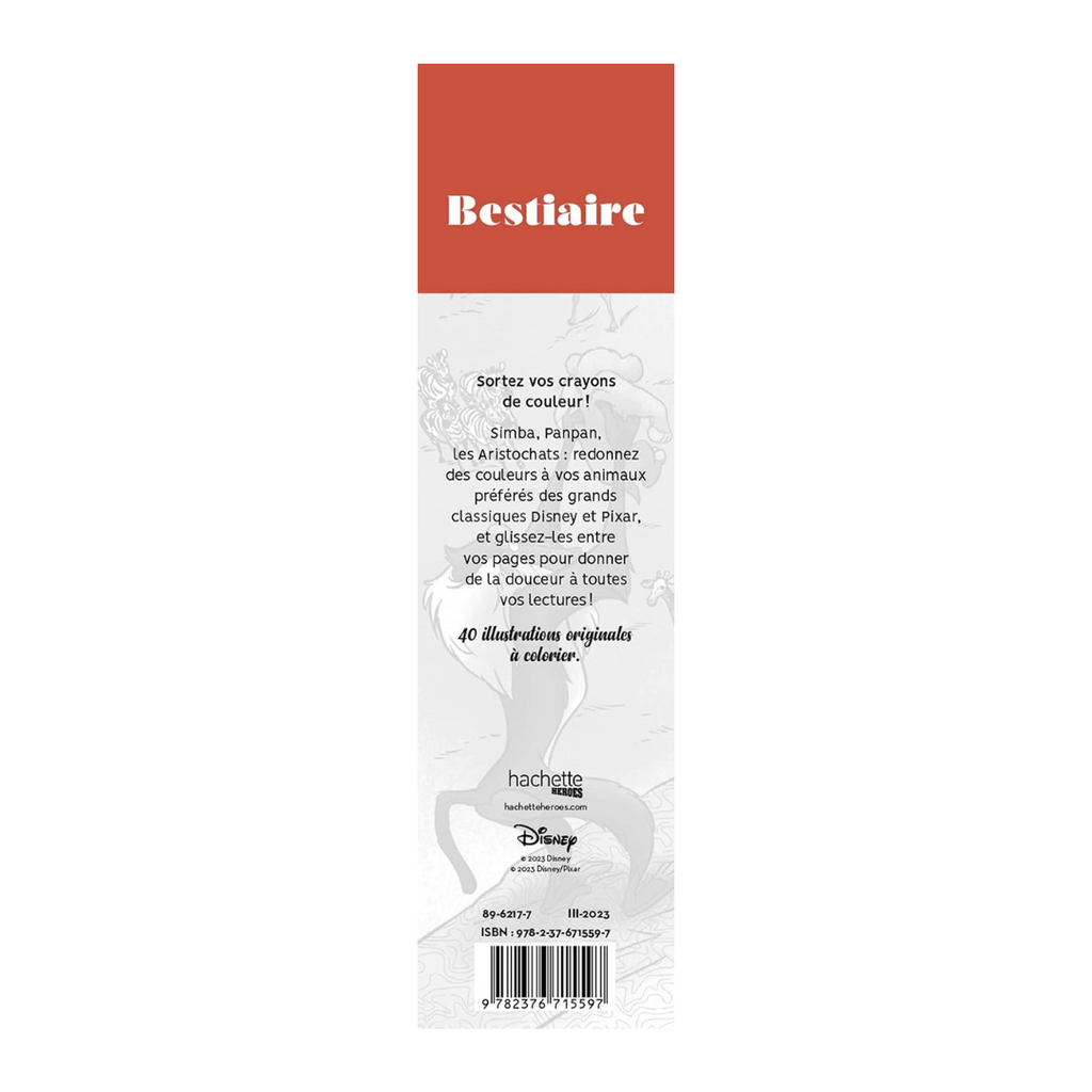 Marque-pages Bestiaire: Nouvelle édition