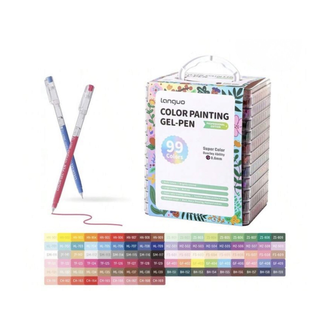 Languo Gel Pen Set 99 pcs