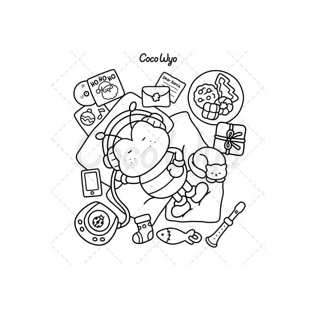 Comfy Days: Coloring Book for Adults and Teens Featuring Super Cute Animal Characters in Cozy Hygge Moments for Relaxation