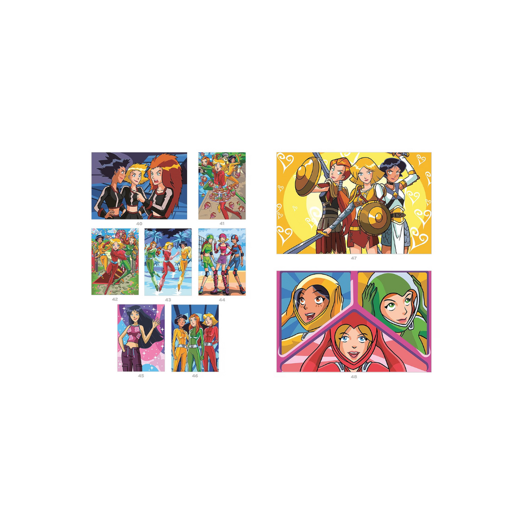 Coloriages mystères - Totally Spies: Coloriez les chiffres et découvrez l'image