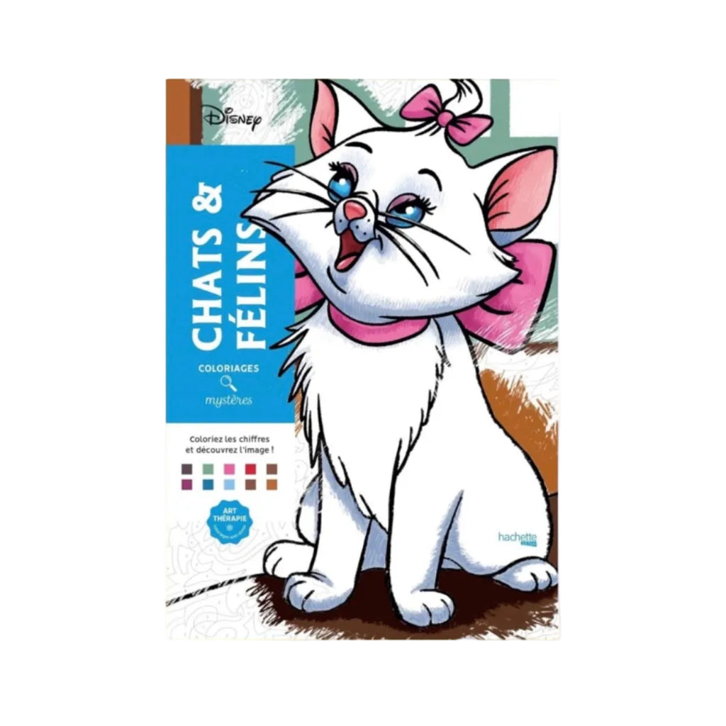 Coloriages mystères Disney - Chats et félins