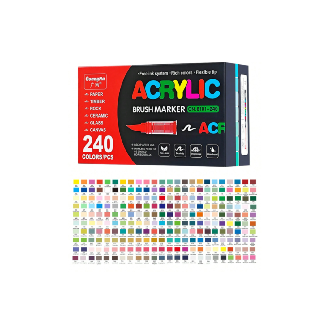 Acrylic Markers-240 colors